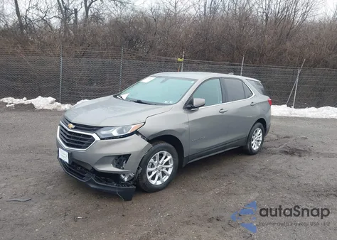 2018 Chevrolet Equinox Lt из США, поврежденный, VIN 3GNAXSEV5JS618948